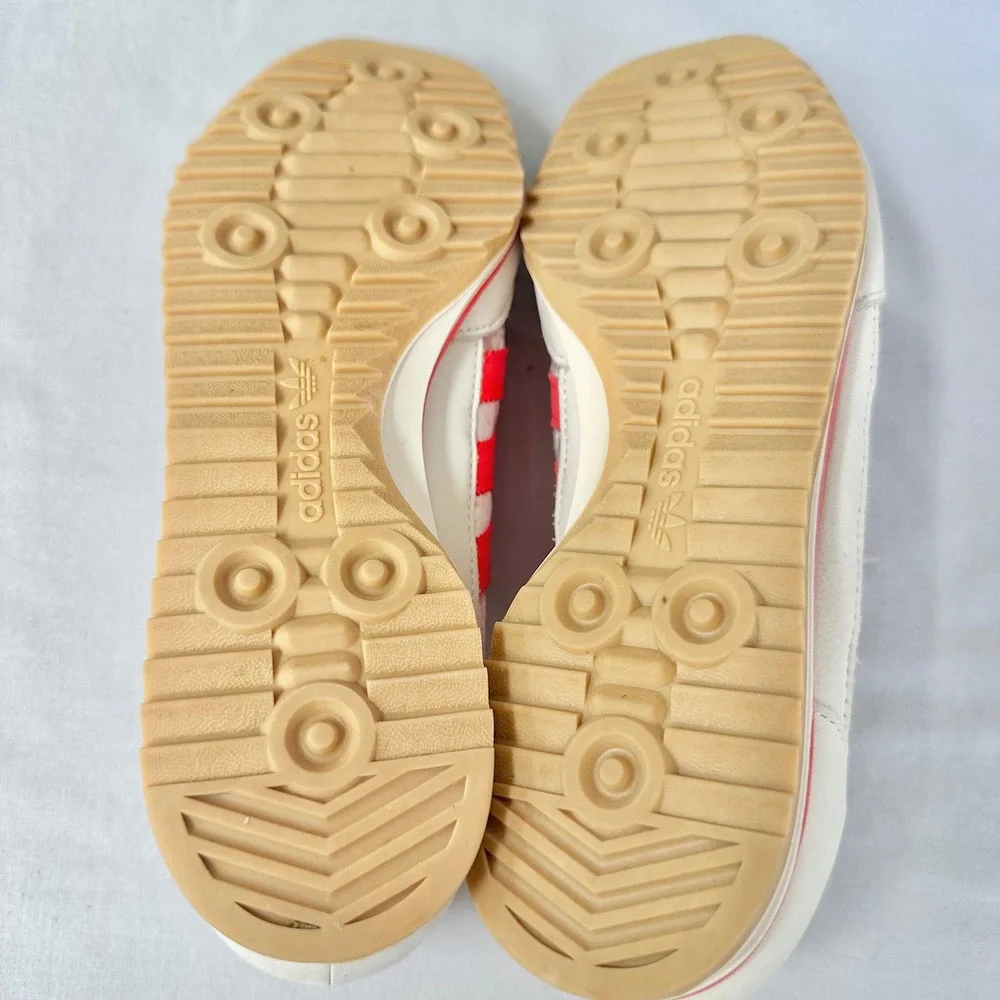 Adidas Liberty London SL 72 Floral Cream Better Scarlet Sneaker Womens 8.5 - Picture 13 of 16